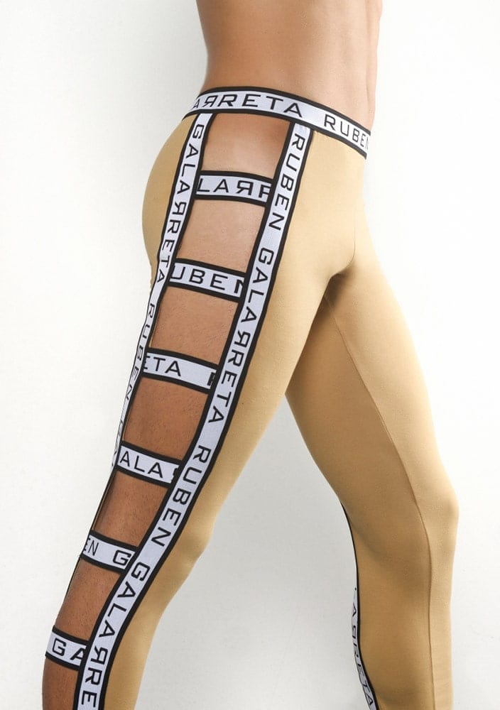 Nude legging for gay men by Ruben Galarreta