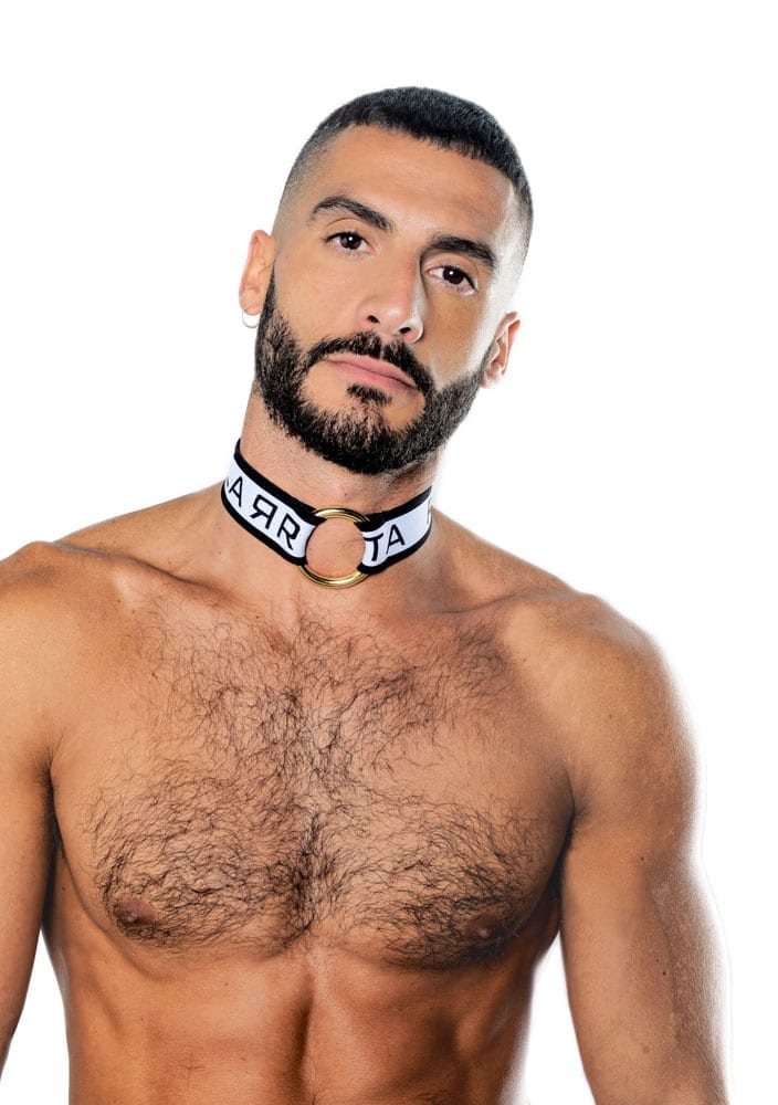 Logo chocker for gay men by Ruben Galarreta.