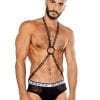 Black Chain Harness for gay men by Ruben Galarreta