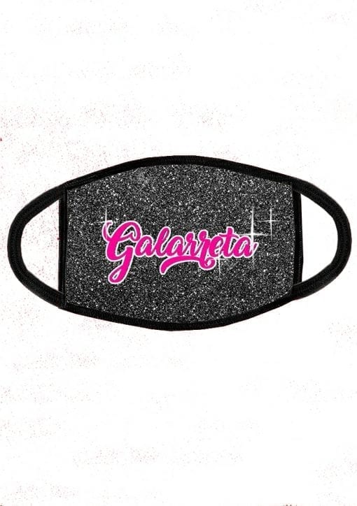GALARRETA GLITTER MASK - double layer