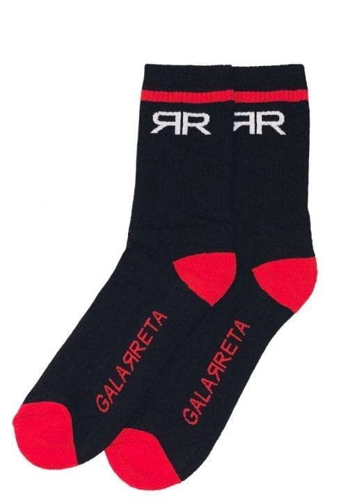 RED SOCKS accessory for gay men by Rubén Galarreta.