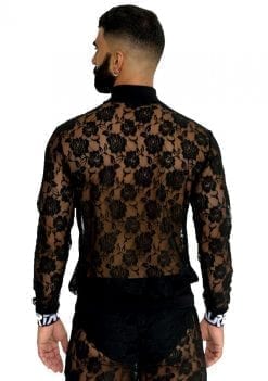 lace sweatshirt for men