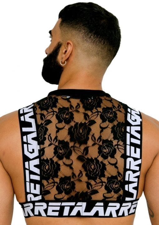 lace chest harness for men