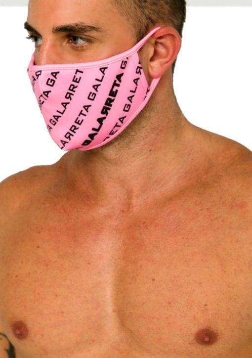 PINK GALARRETA MASK - doble capa