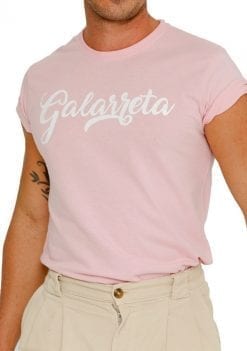 CAMISETA ROSA HOMBRE