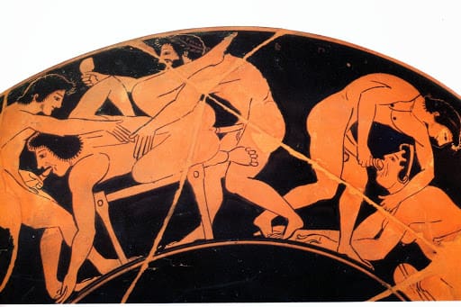 gay en una sauna antigua grecia