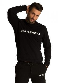 SUDADERA NEGRA GALARRETA