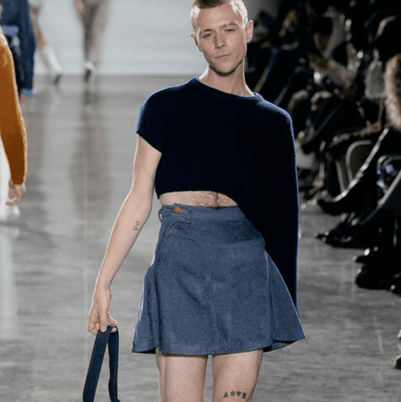 skirt boy