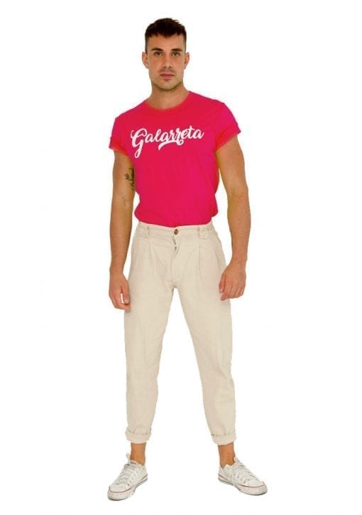 CAMISETA FUCSIA GALARRETA