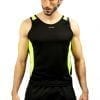 BLACK TANK TOP FOR MEN