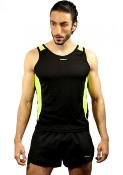 BLACK TANK TOP FOR MEN