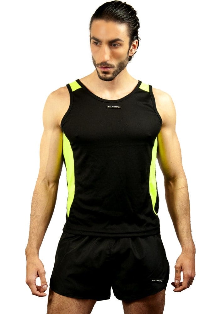 BLACK TANK TOP FOR MEN