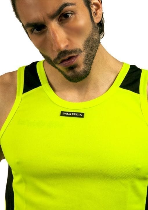 YELLOW FITNESS TANK TOP