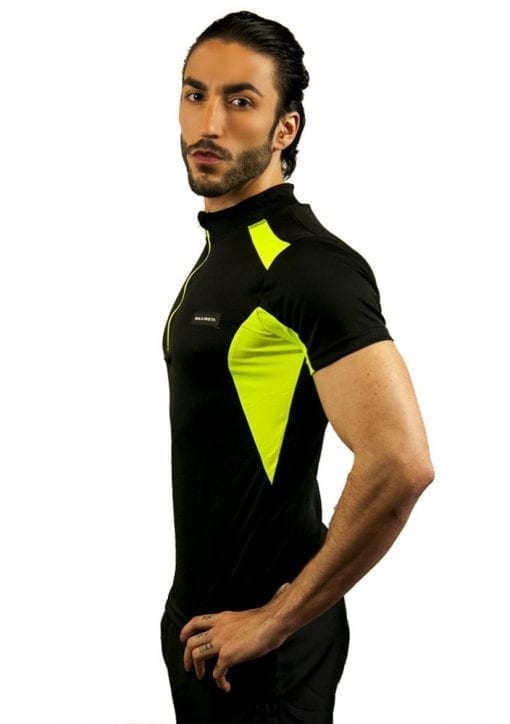 BLACK FITNESS POLO