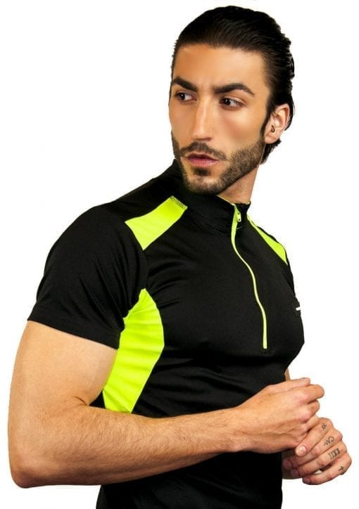 NEON BLACK POLO