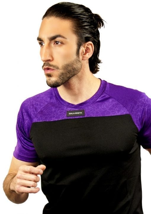 PURPLE FITNESS TEE