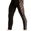 elastic long leggings