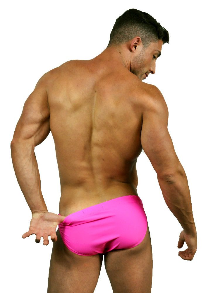 Maillot de bain homme rose Ruben Francisco